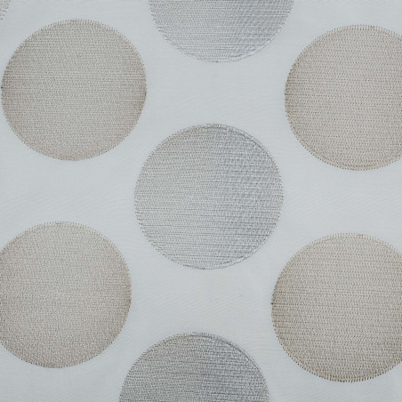 BOLIVIA - Tissu Jacquard Taffetas brodé