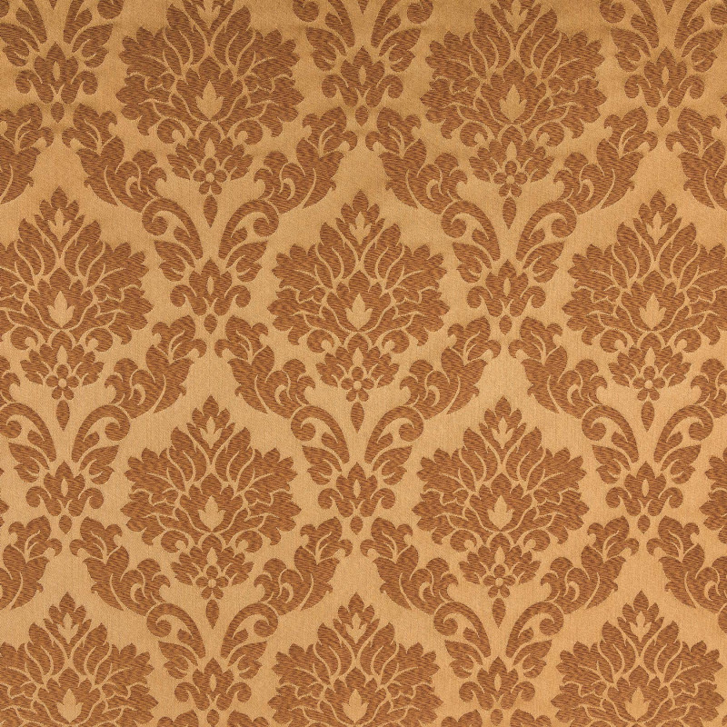 LEONARDO Mordoré - Tissu Jacquard Damassé