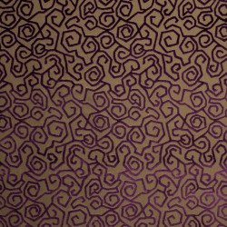 ALTEA Violet - Tissu Jacquard Velours