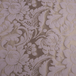 SABAH Peony - Tissu Jacquard Damassé