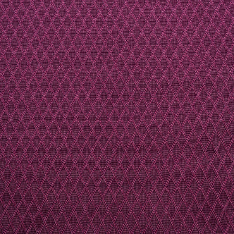 CAMBRIDGE Violine - Tissu Jacquard plat faux uni