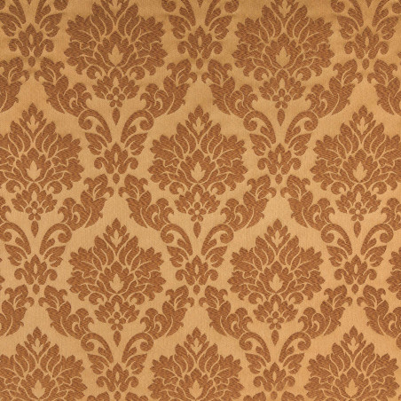 LEONARDO Mordoré - Tissu Jacquard Damassé