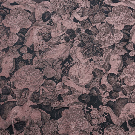 DREAMS - Tissu Jacquard plat soierie
