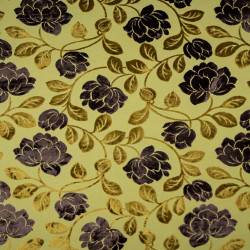 BEWLEY Greengage- Tissu Jacquard Velours 