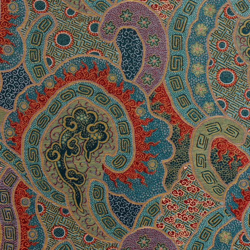 MOZAIEK - Tissu Jacquard plat 