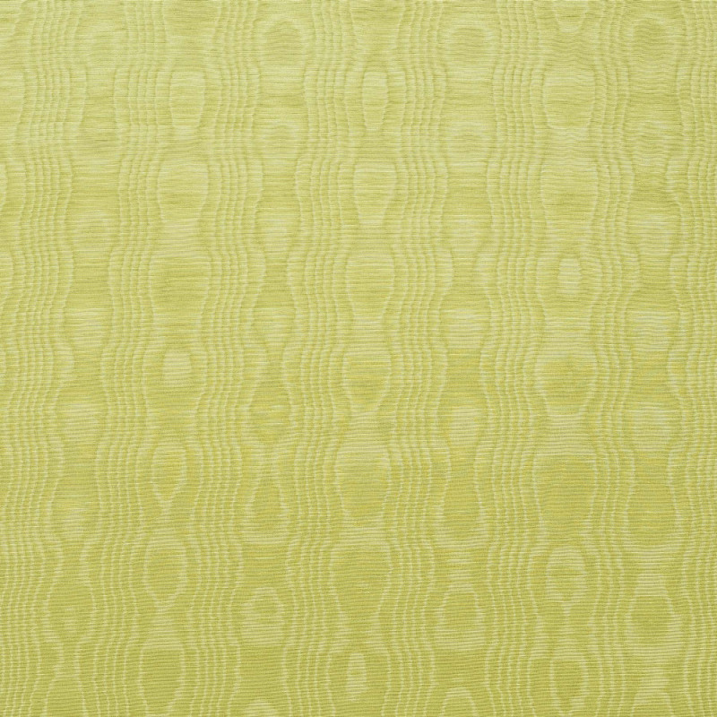 MOIRE Tilleul - Tissu Jacquard Moiré