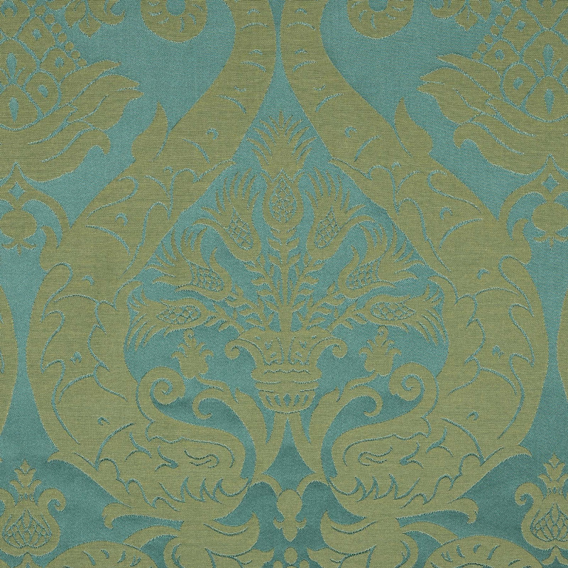 DEHLI UNI - Tissu Jacquard Damassé