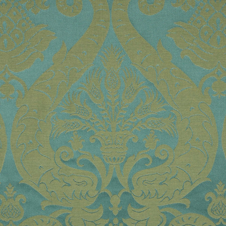 DEHLI UNI - Tissu Jacquard Damassé