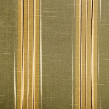 PARADE Olive - Tissu Jacquard Taffetas Rayures