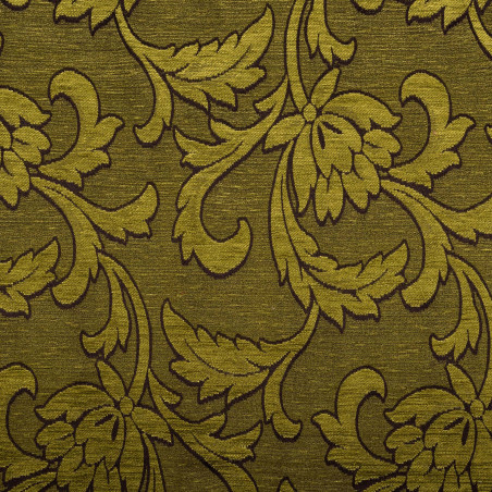 RAMAGE - Tissu Jacquard Chenillé