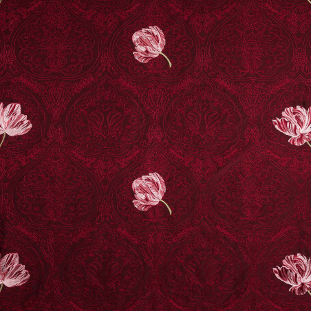 VICTORIA - Tissu Jacquard Taffetas brodé