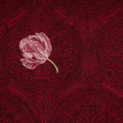 VICTORIA - Tissu Jacquard Taffetas brodé