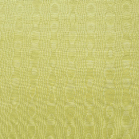 MOIRE Tilleul - Tissu Jacquard Moiré